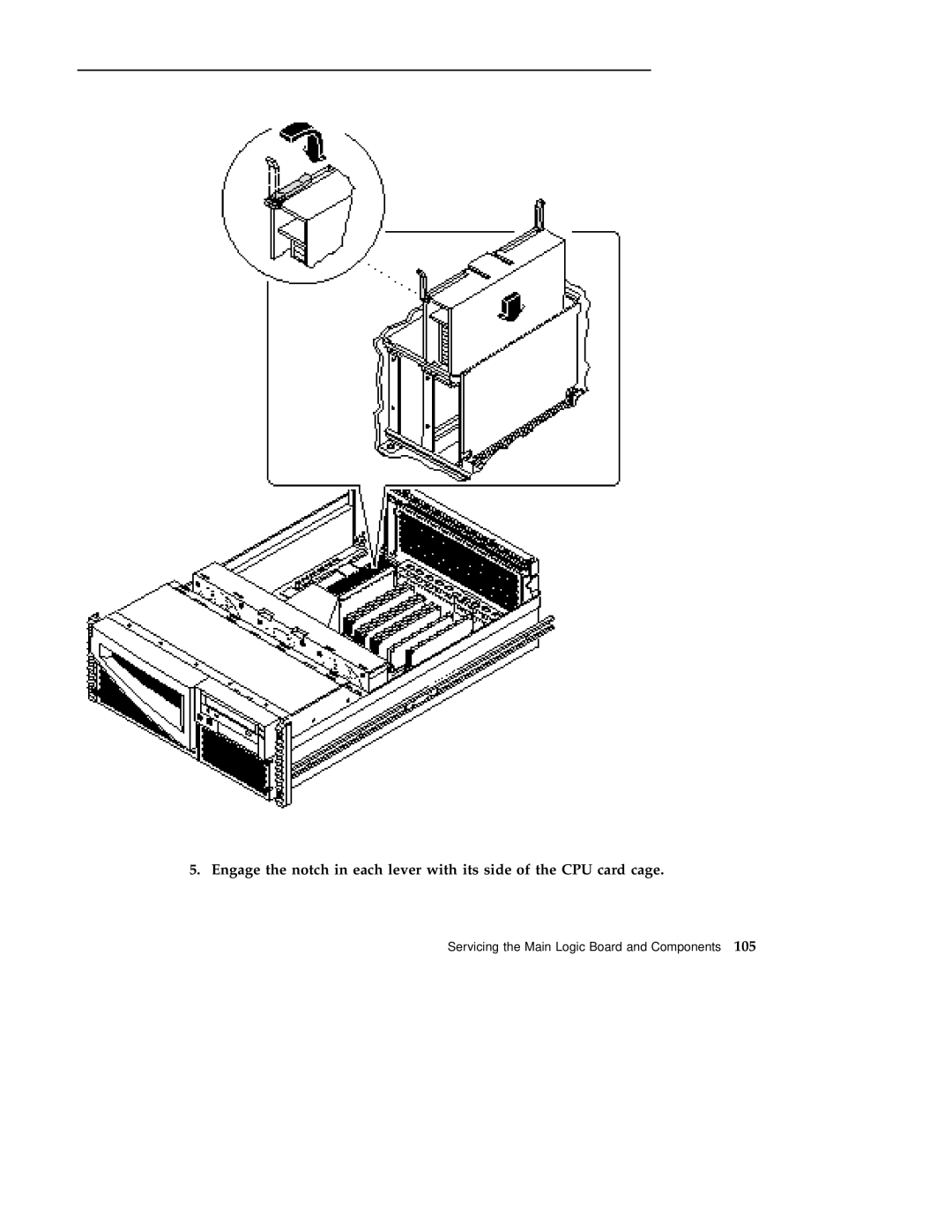 Sun Microsystems 220R service manual Servicing the Main Logic Board and Components 