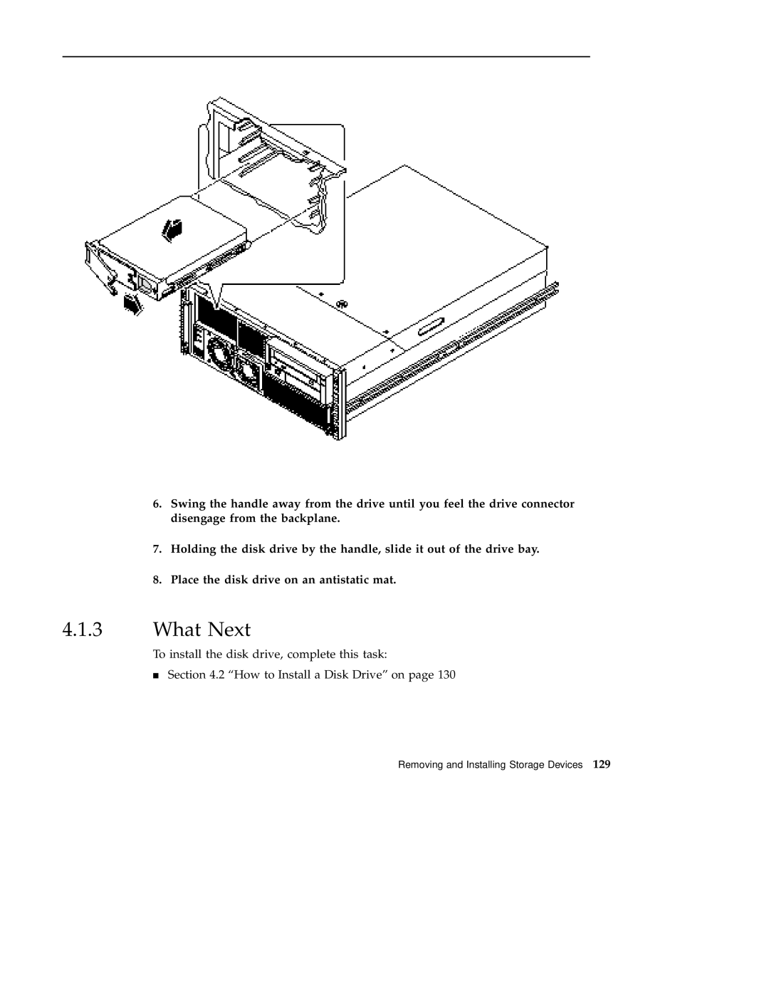 Sun Microsystems 220R service manual Removing and Installing Storage Devices 