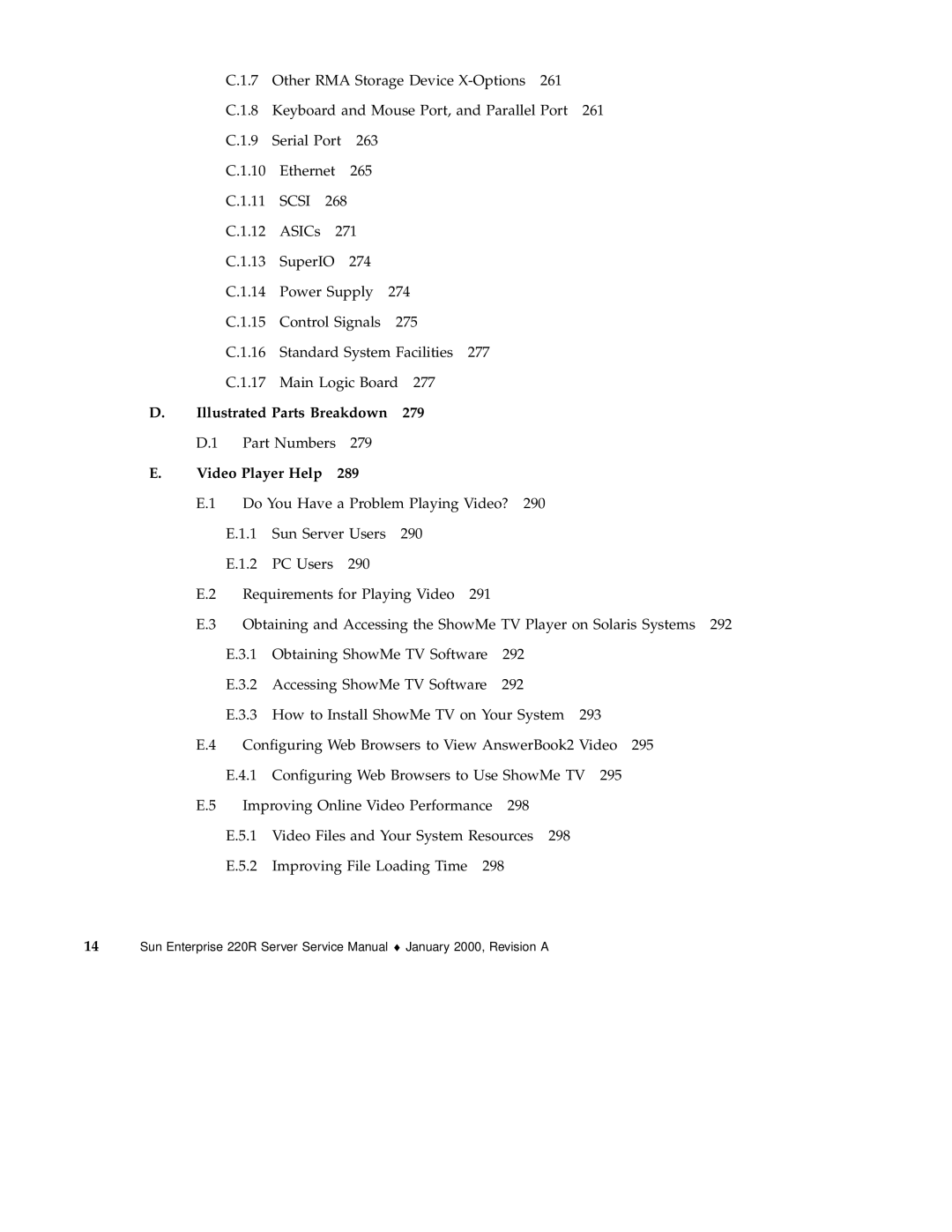 Sun Microsystems 220R service manual Scsi 