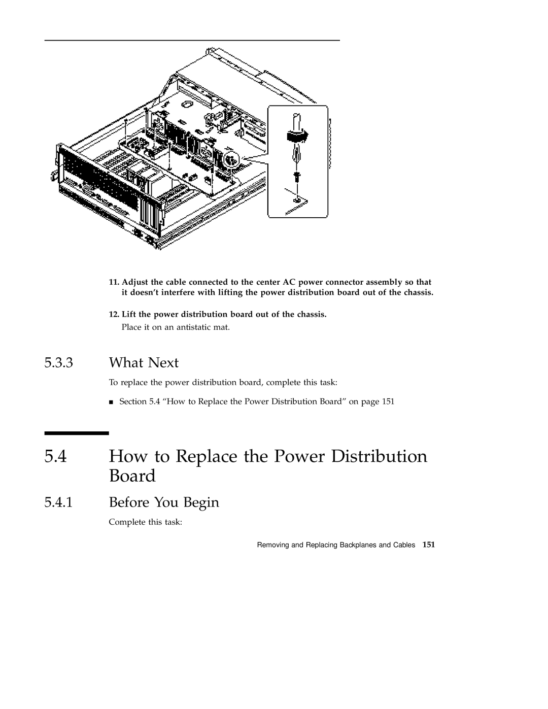 Sun Microsystems 220R service manual How to Replace the Power Distribution Board, What Next 