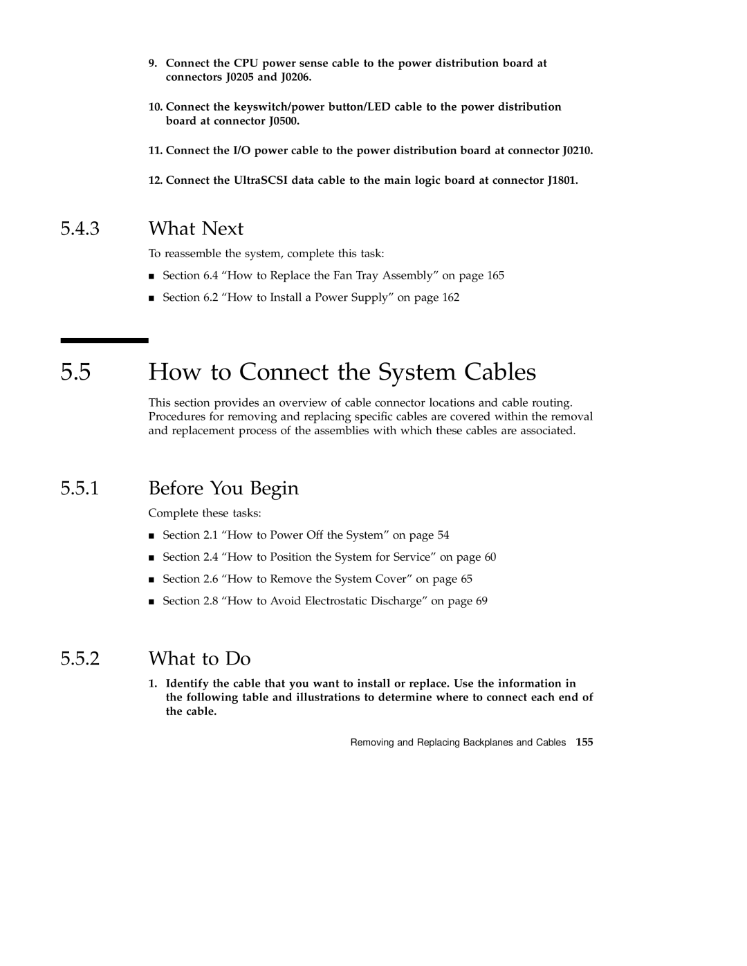 Sun Microsystems 220R service manual How to Connect the System Cables, What Next 