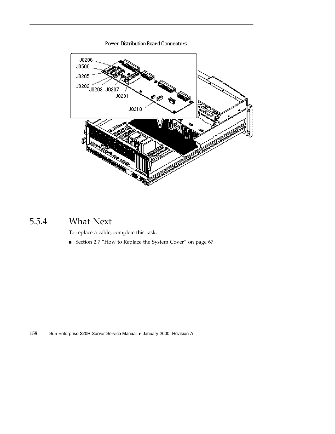 Sun Microsystems 220R service manual What Next 