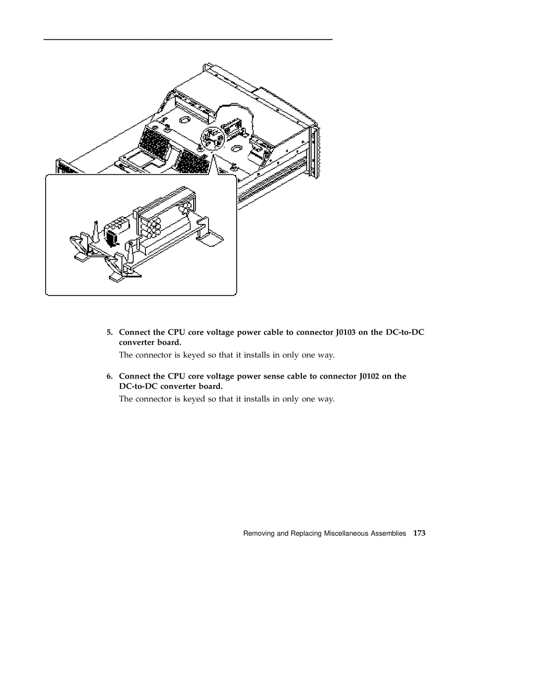 Sun Microsystems 220R service manual Connector is keyed so that it installs in only one way 