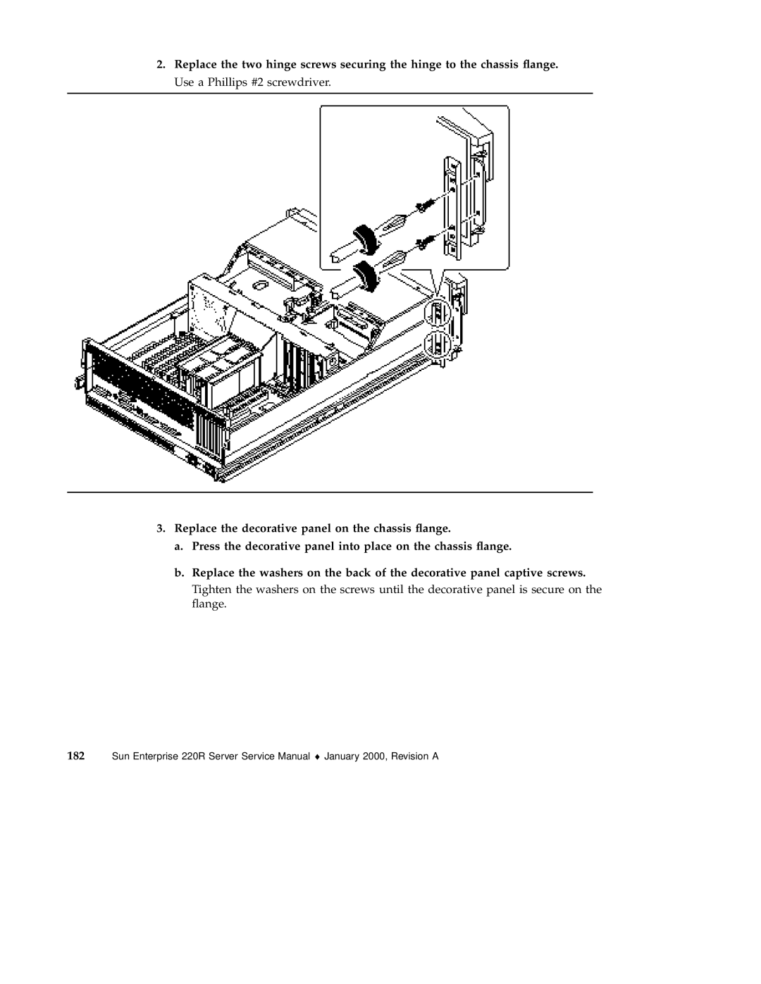 Sun Microsystems 220R service manual 