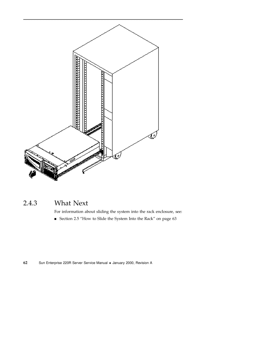 Sun Microsystems 220R service manual What Next 