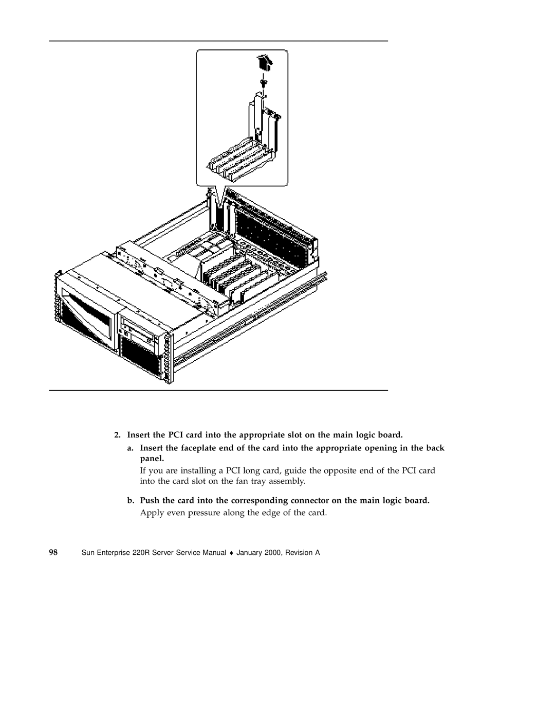 Sun Microsystems 220R service manual 