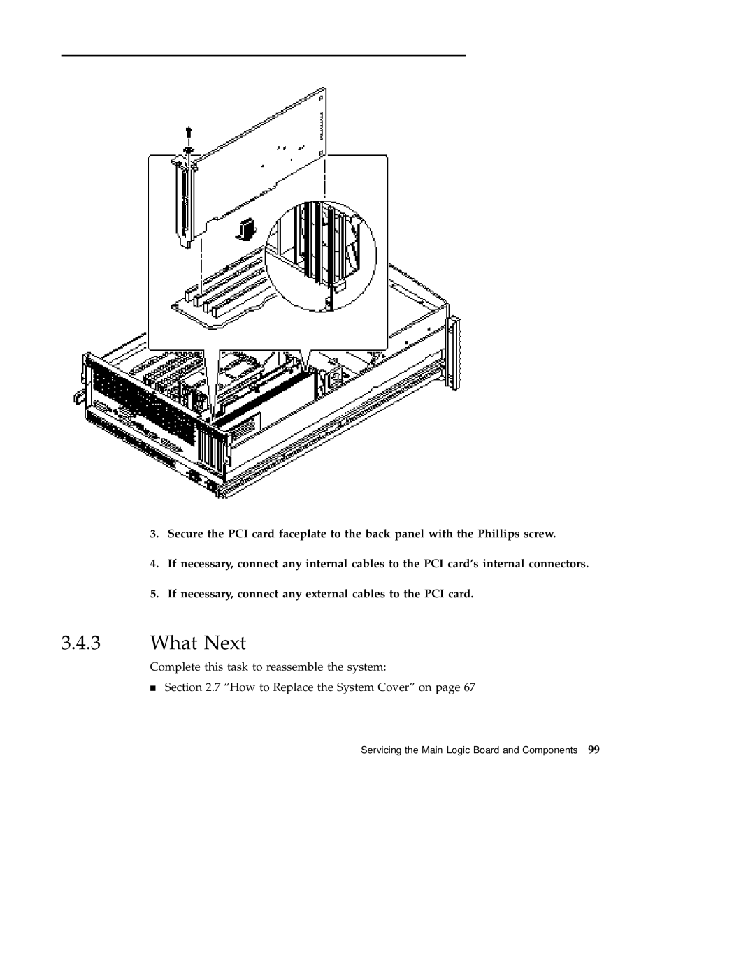 Sun Microsystems 220R service manual What Next 