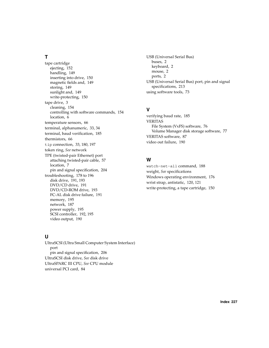 Sun Microsystems 280R manual Veritas 