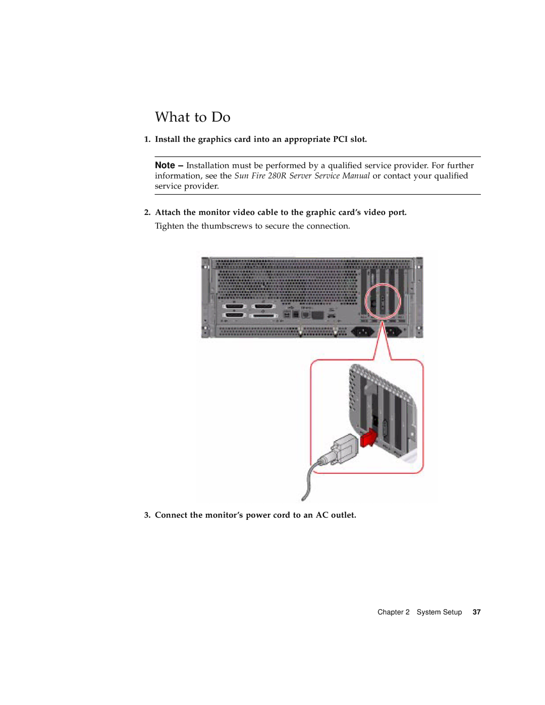 Sun Microsystems 280R manual What to Do 