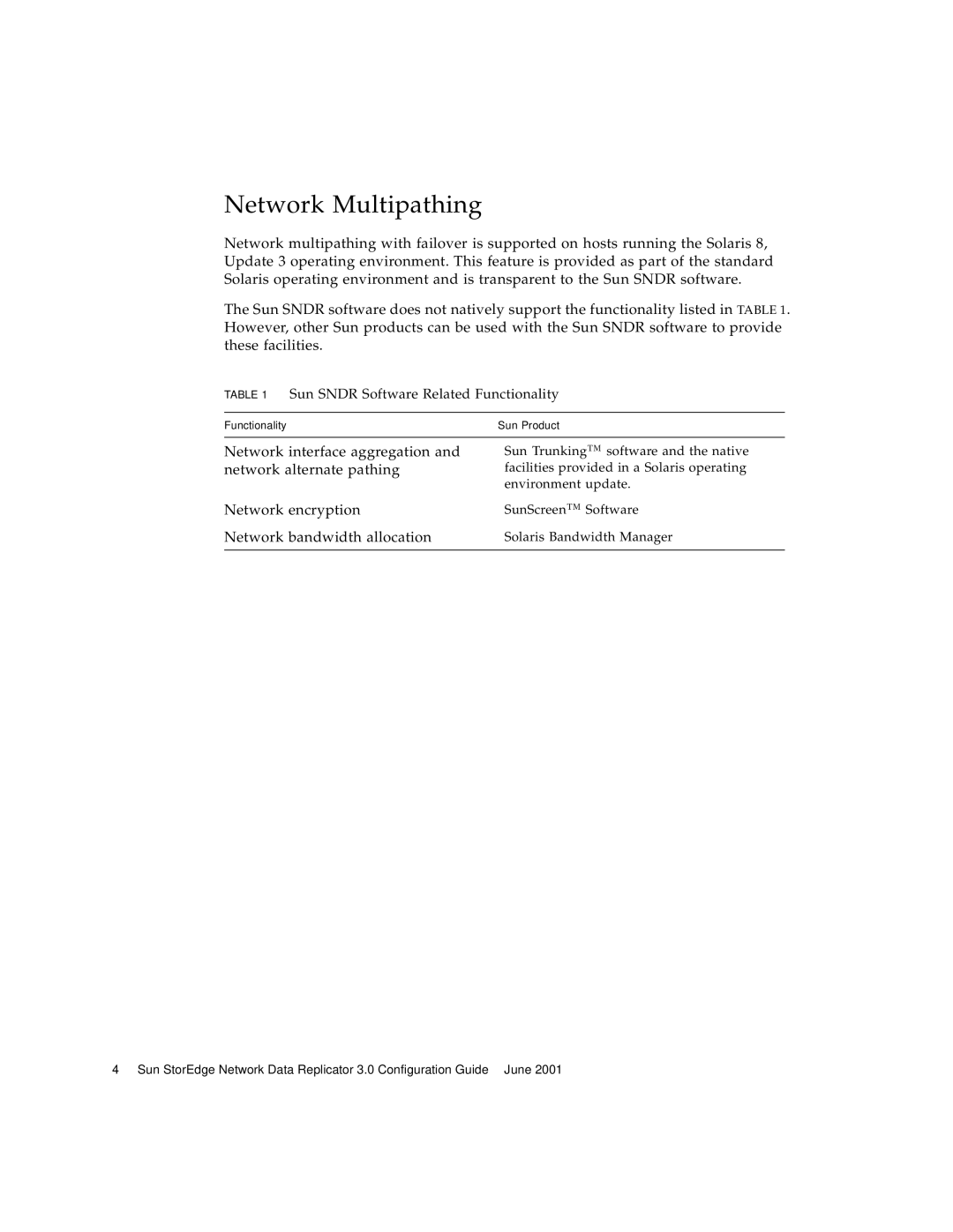 Sun Microsystems 3 manual Network Multipathing 