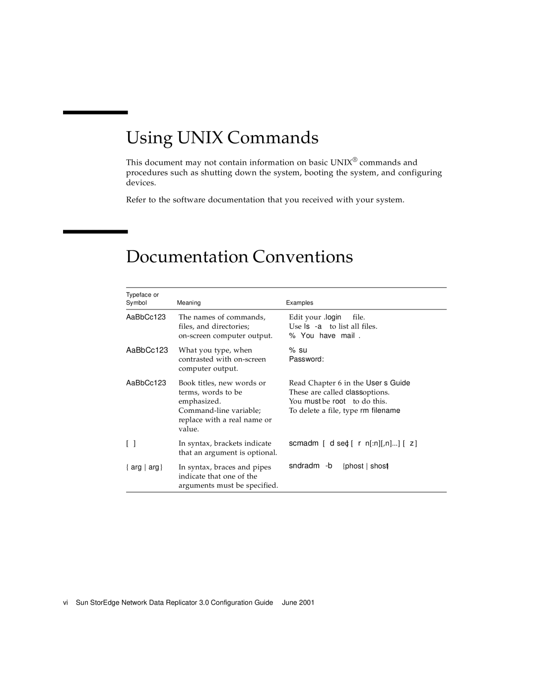 Sun Microsystems 3 manual Using Unix Commands, Documentation Conventions 