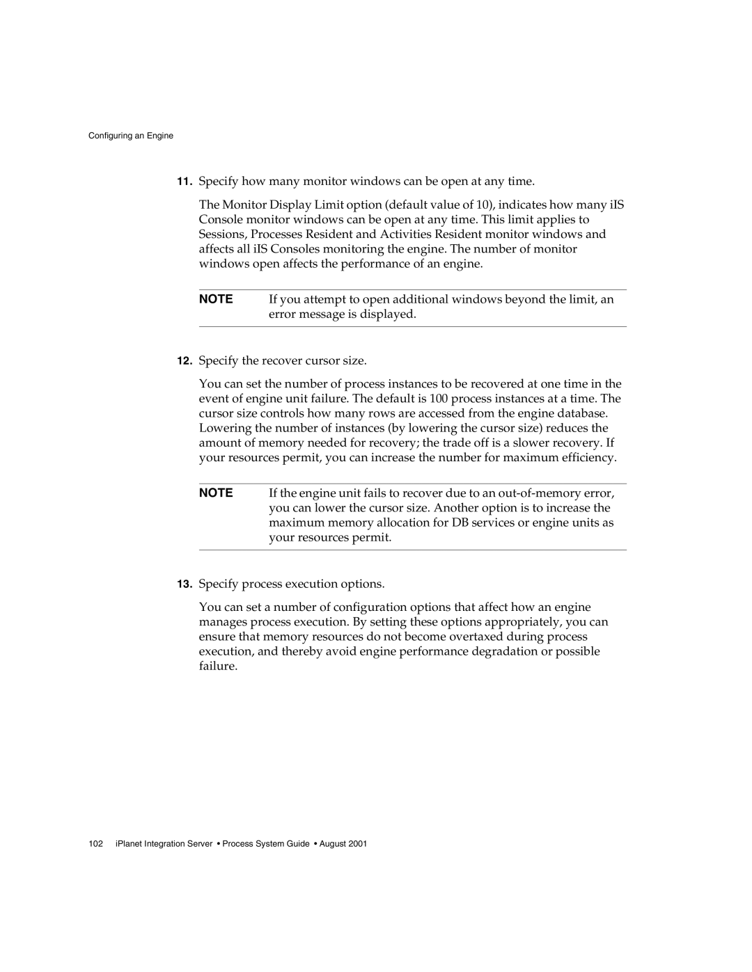 Sun Microsystems 3 manual Configuring an Engine 