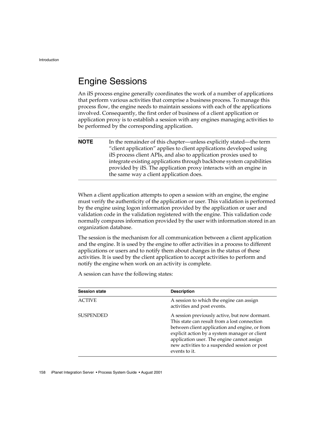 Sun Microsystems 3 manual Engine Sessions, Active, Suspended 