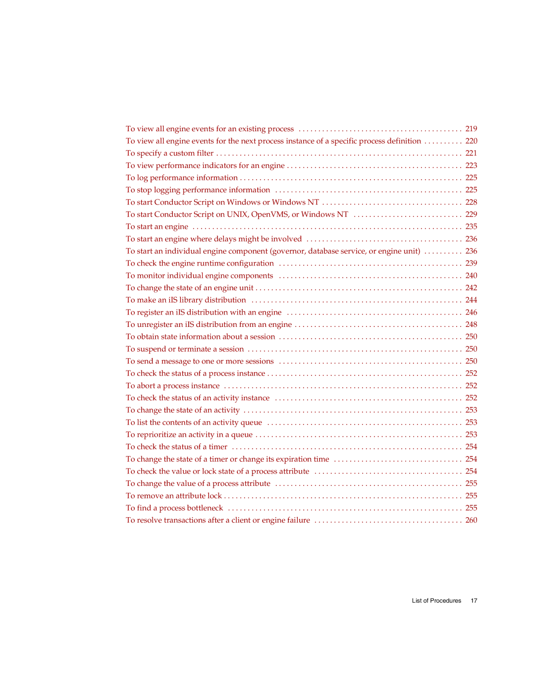 Sun Microsystems 3 manual List of Procedures 