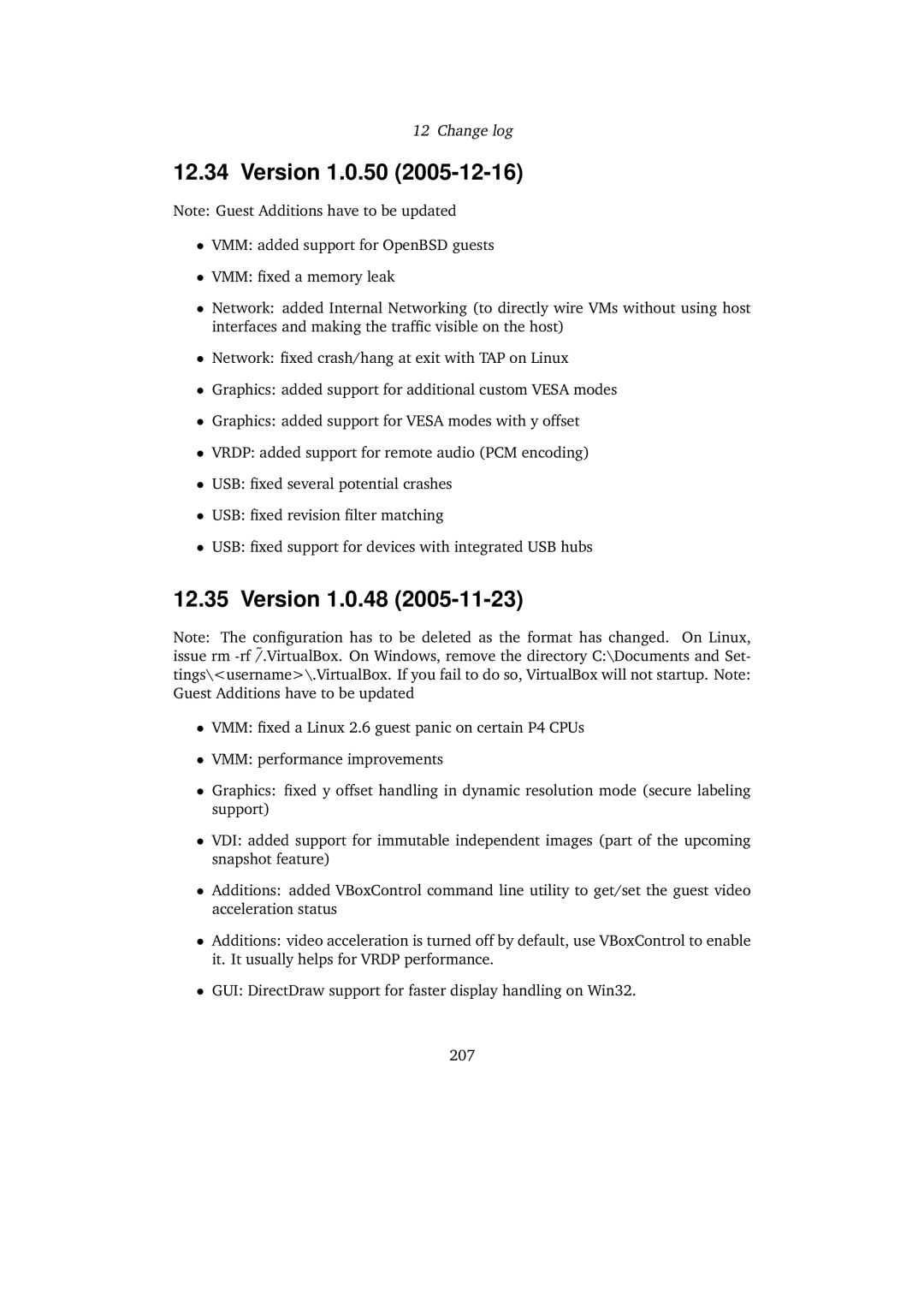 Sun Microsystems 3.0.0 user manual Version 1.0.50, Version 1.0.48 