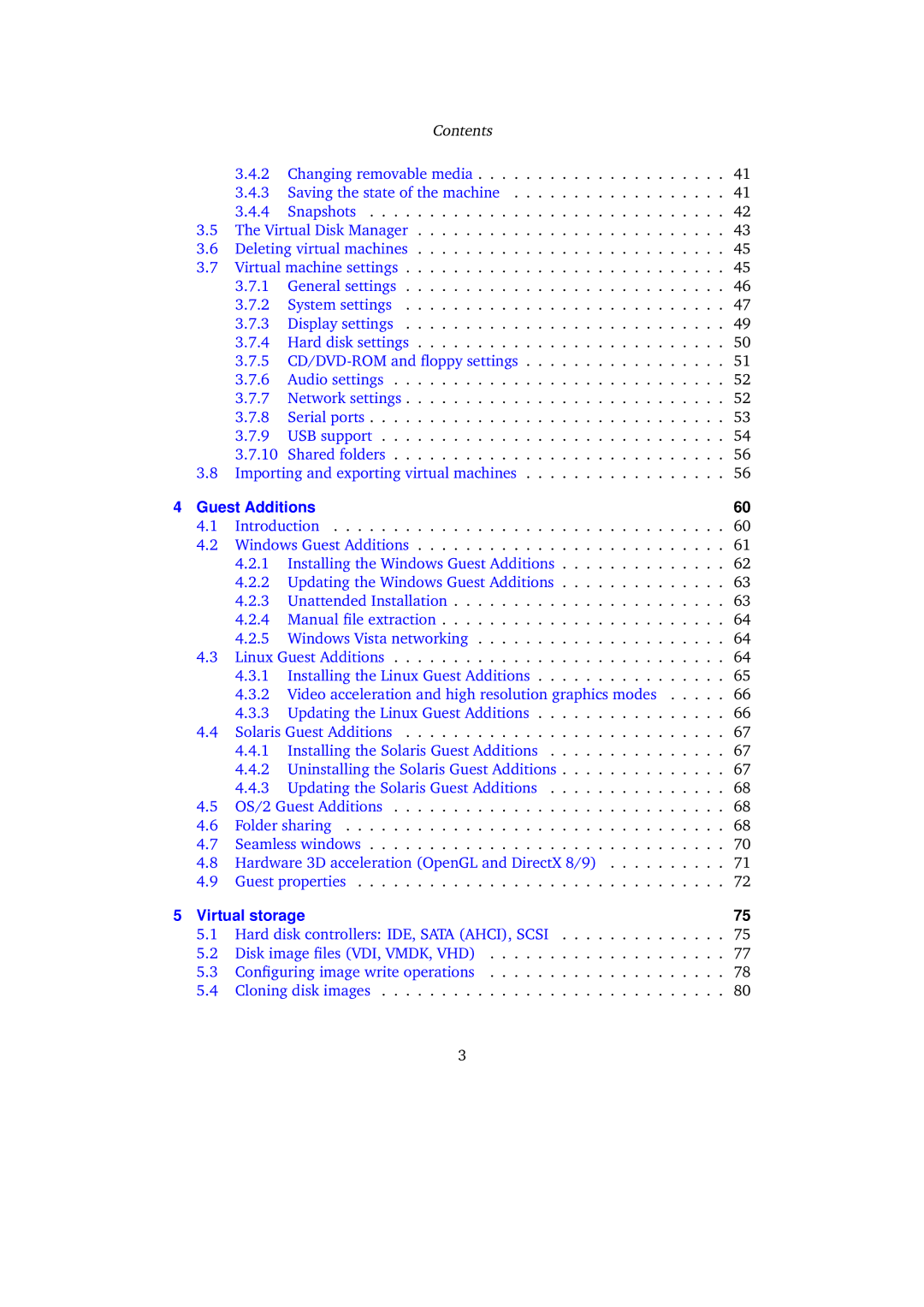 Sun Microsystems 3.0.0 user manual Guest Additions 