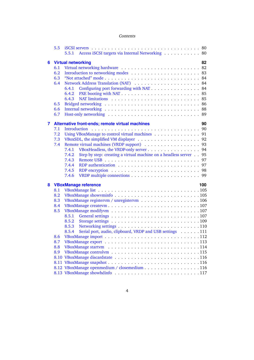 Sun Microsystems 3.0.0 user manual Virtual networking 