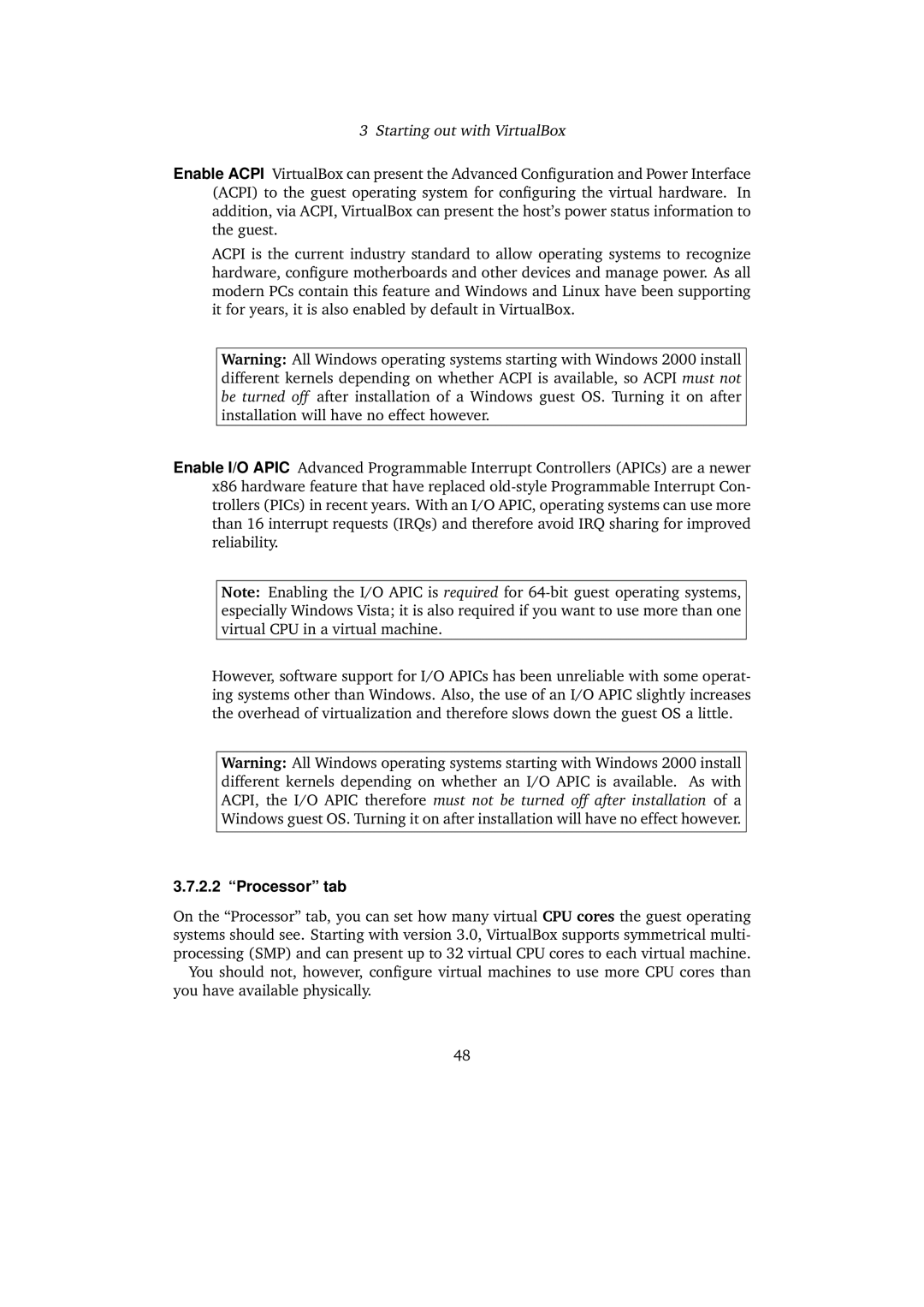 Sun Microsystems 3.0.0 user manual Processor tab 