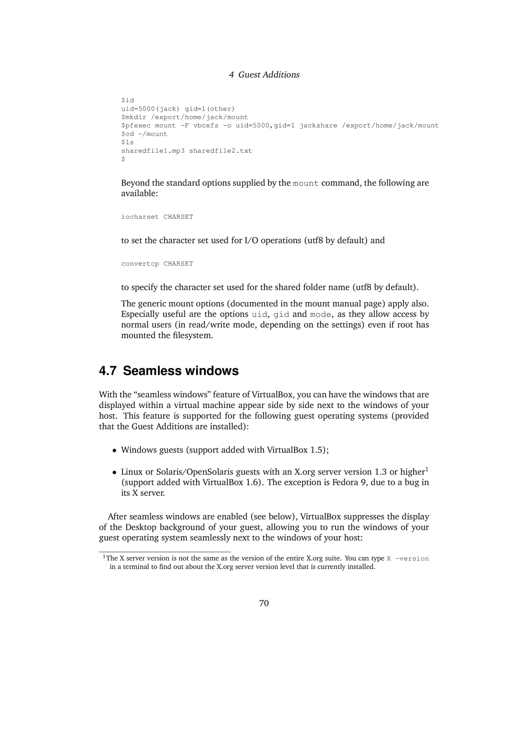 Sun Microsystems 3.0.0 user manual Seamless windows 