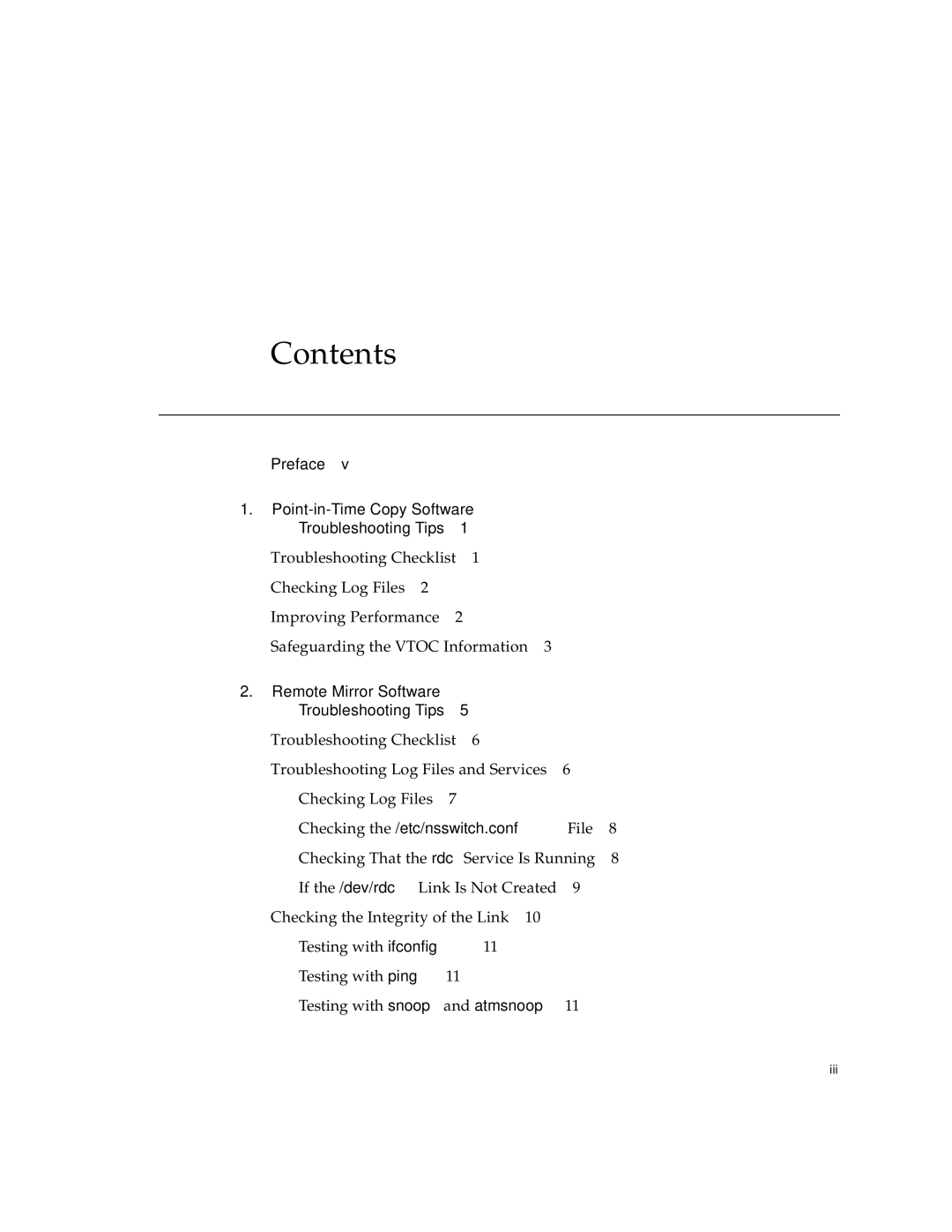 Sun Microsystems 3.2 manual Contents 