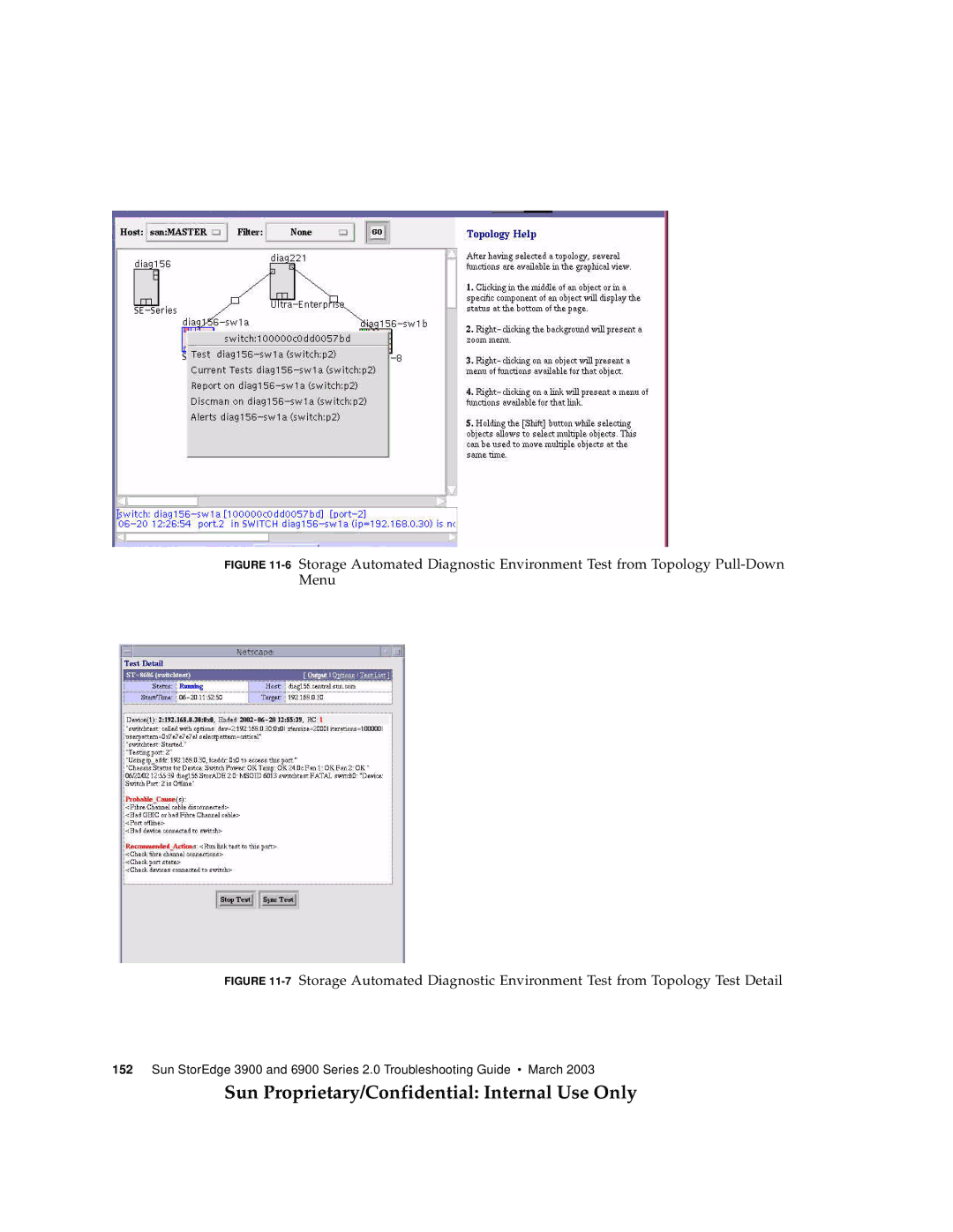 Sun Microsystems 3900, 6900 manual Sun Proprietary/Confidential Internal Use Only 