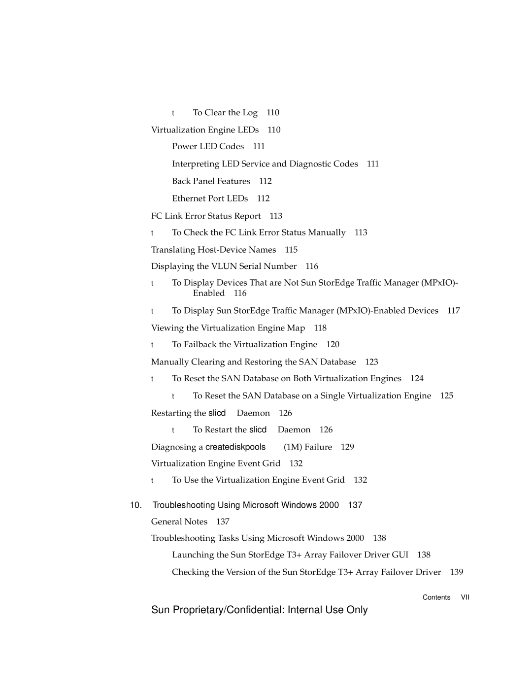 Sun Microsystems 6900, 3900 manual Troubleshooting Using Microsoft Windows 137 