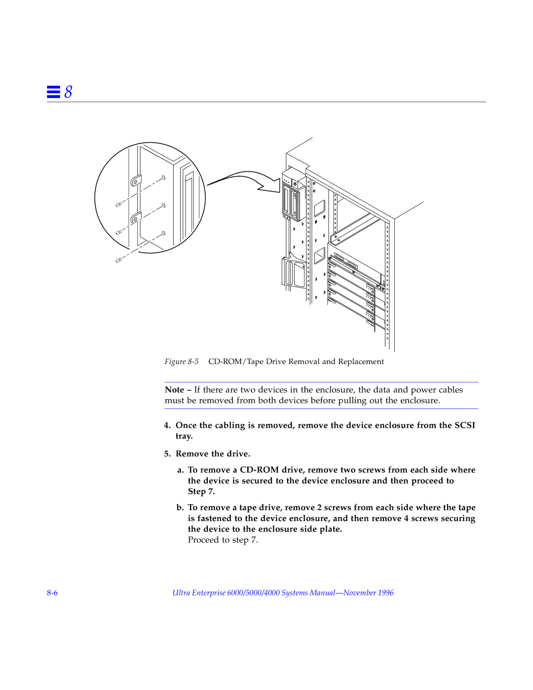 Sun Microsystems 5000, 4000, 6000 manual Proceed to step 