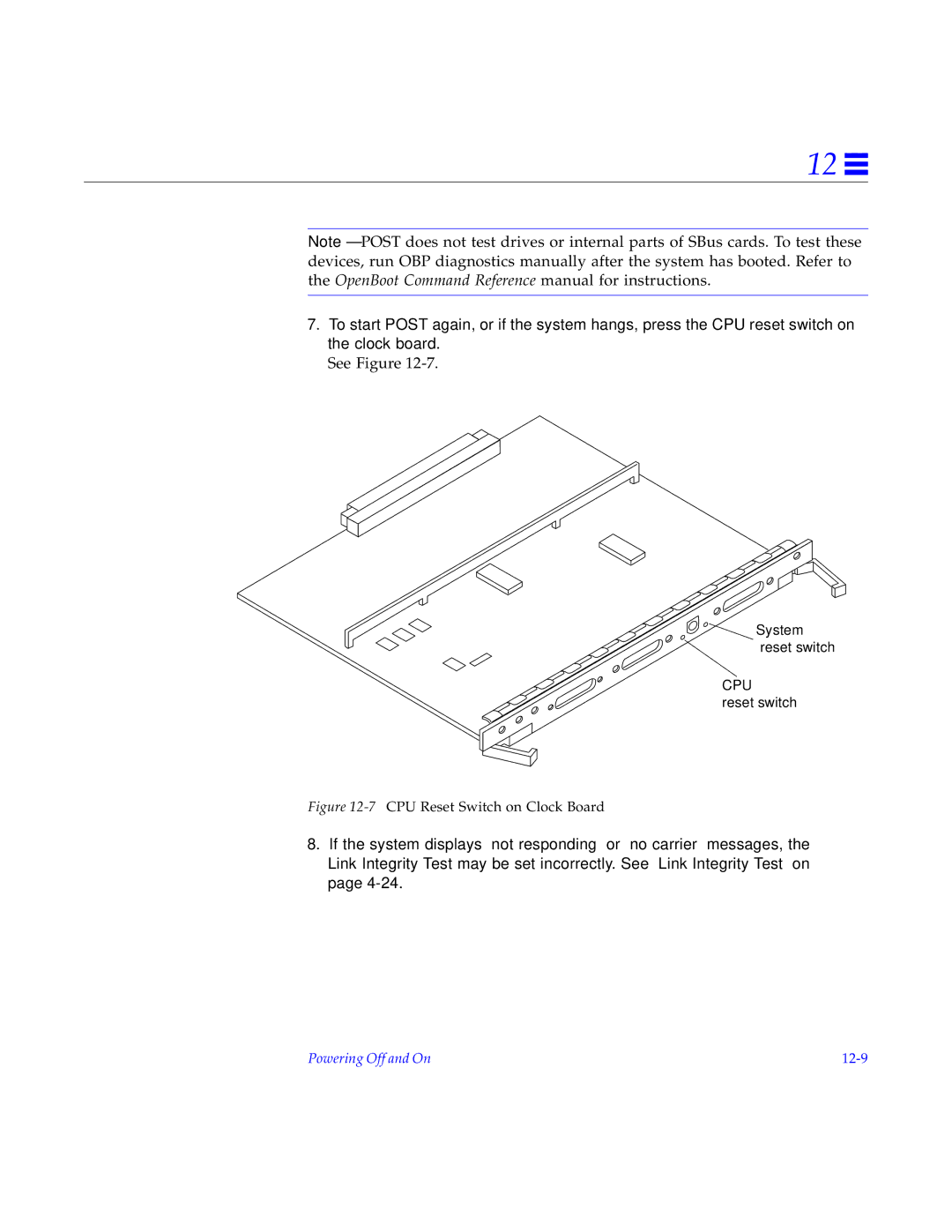 Sun Microsystems 4000, 5000, 6000 manual Cpu 