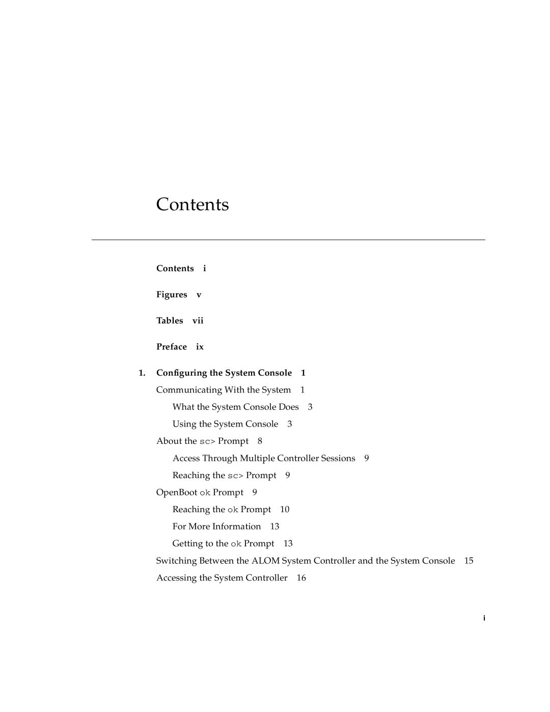 Sun Microsystems 440 manual Contents 