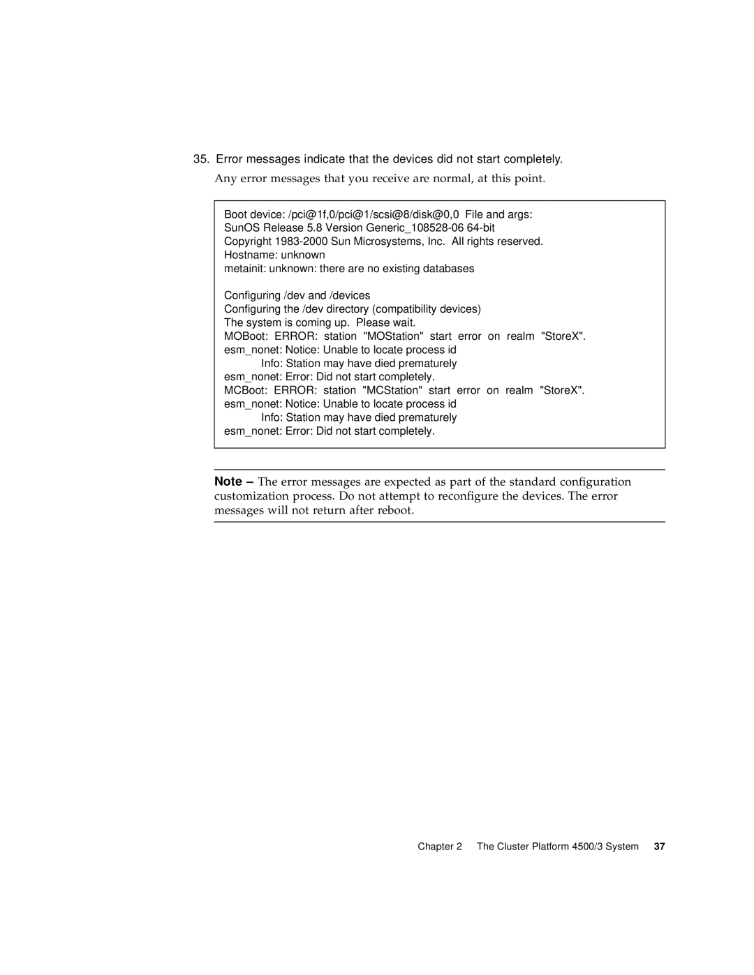 Sun Microsystems manual Cluster Platform 4500/3 System 