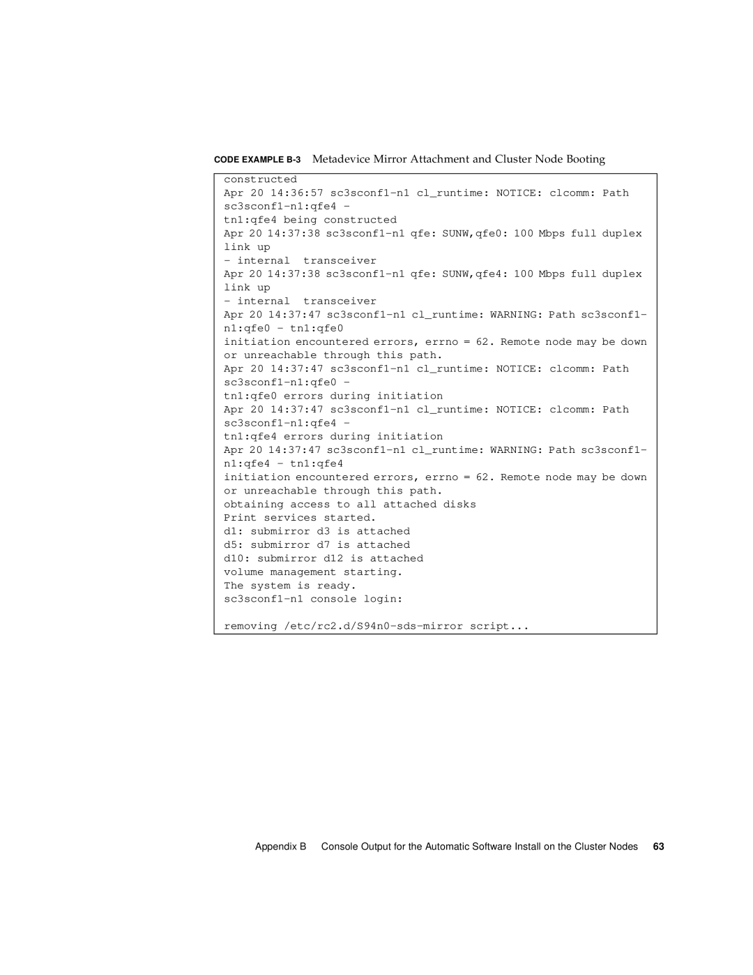 Sun Microsystems 4500/3 manual 