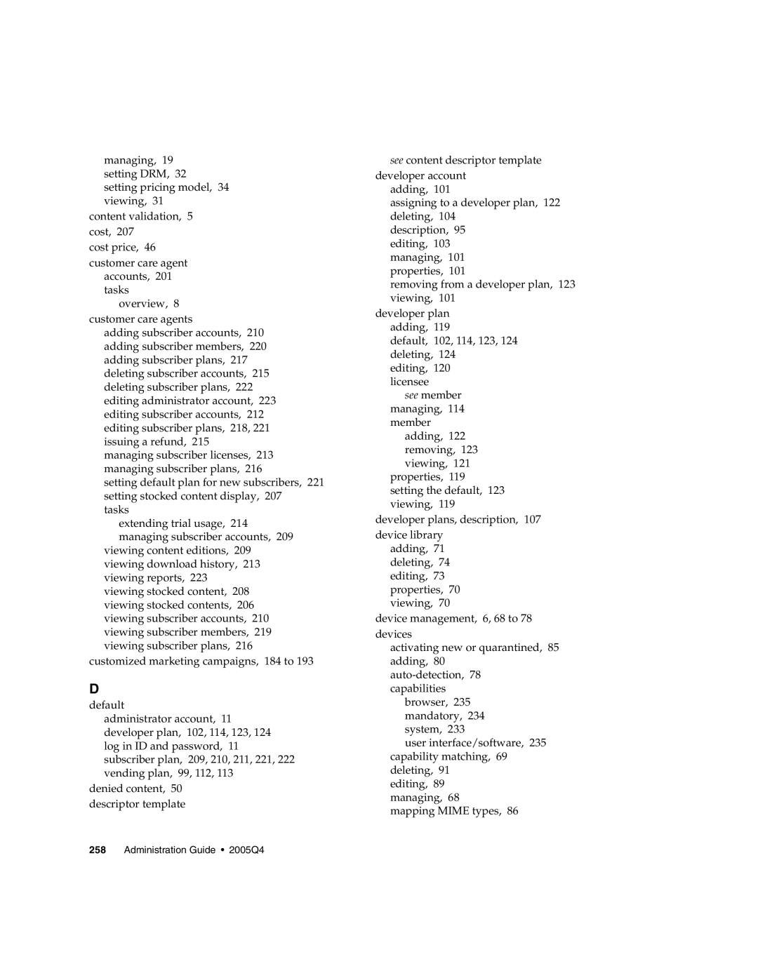 Sun Microsystems manual Administration Guide 2005Q4 