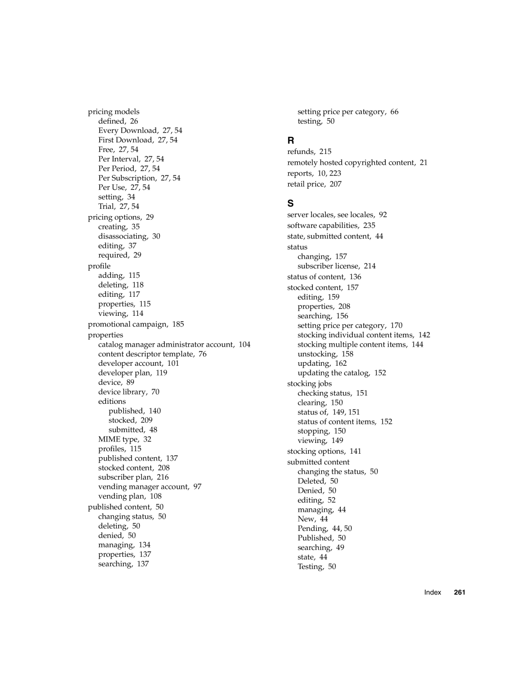 Sun Microsystems 5 manual Index 