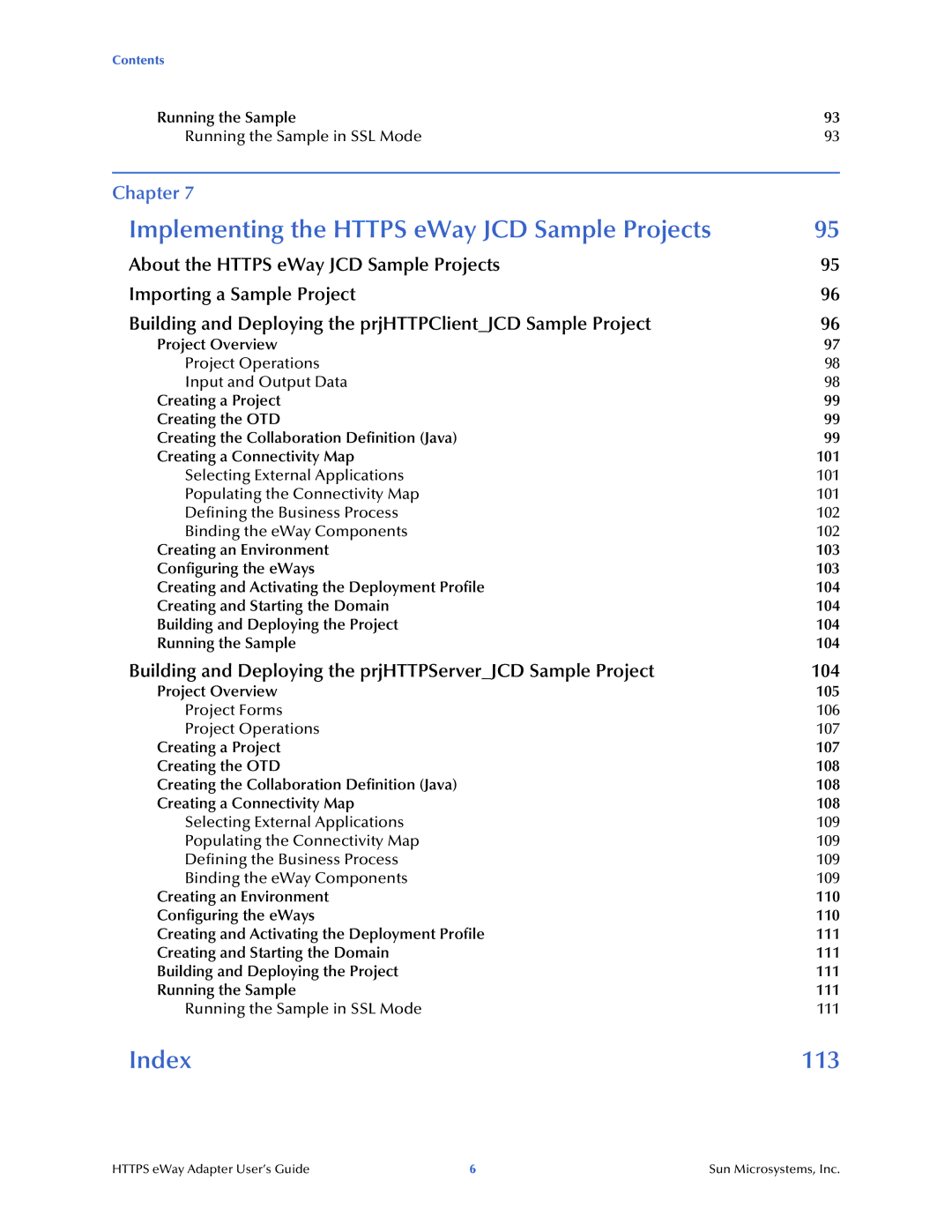 Sun Microsystems 5.1.1 Implementing the Https eWay JCD Sample Projects, Running the Sample Running the Sample in SSL Mode 