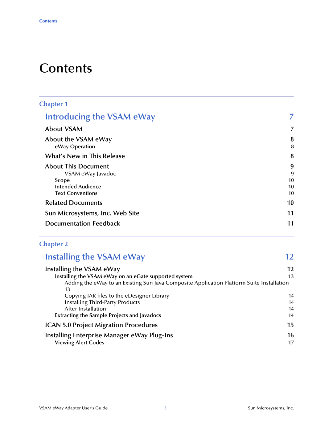 Sun Microsystems 5.1.3 manual Contents 