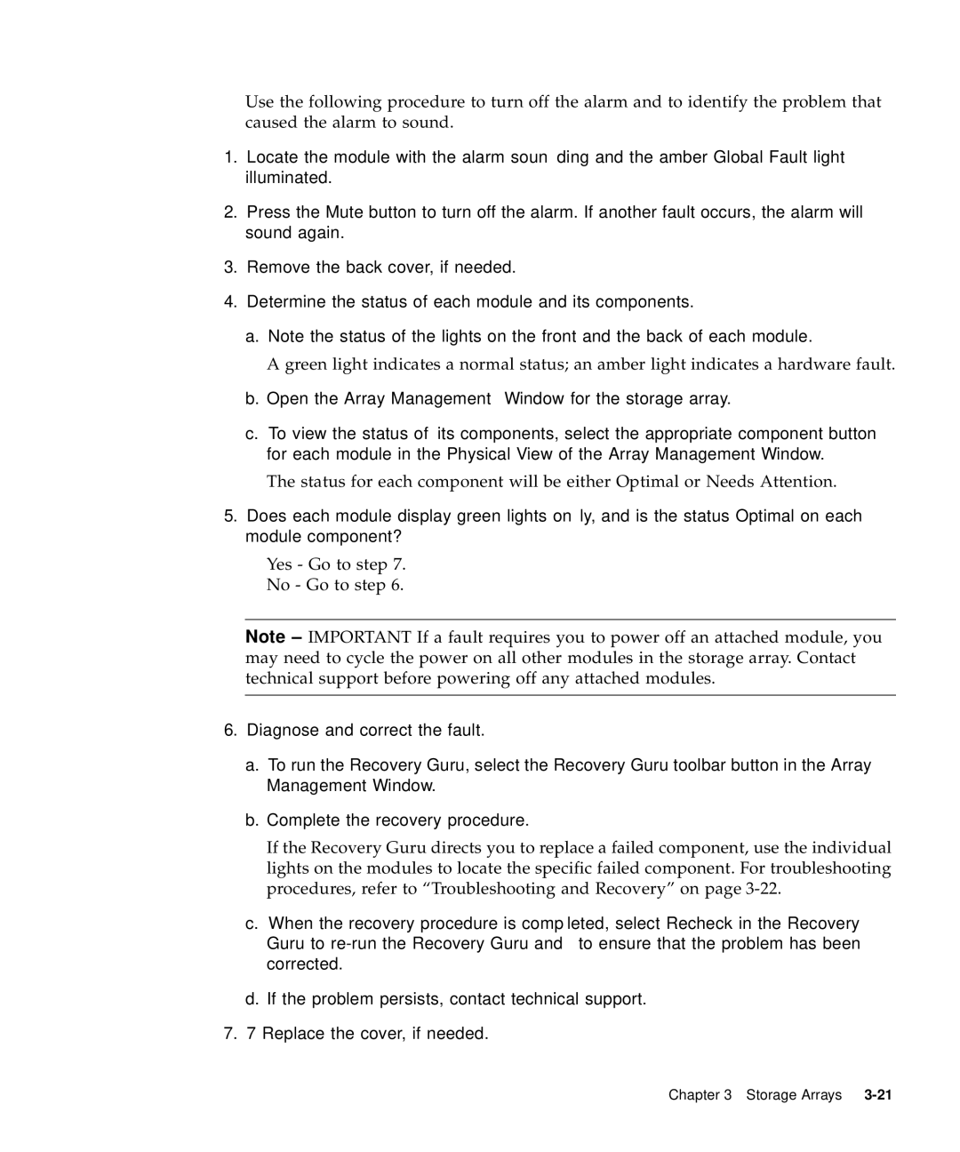 Sun Microsystems 5310 NAS manual Yes Go to . No Go to step 