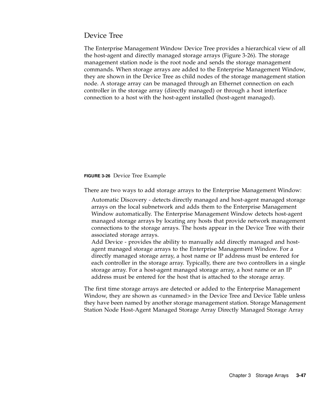 Sun Microsystems 5310 NAS manual 26Device Tree Example 