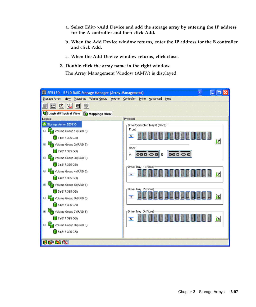 Sun Microsystems 5310 NAS manual Storage Arrays 