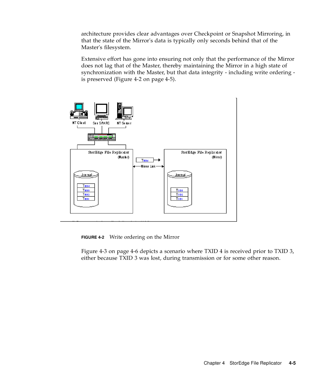 Sun Microsystems 5310 NAS manual 2Write ordering on the Mirror 