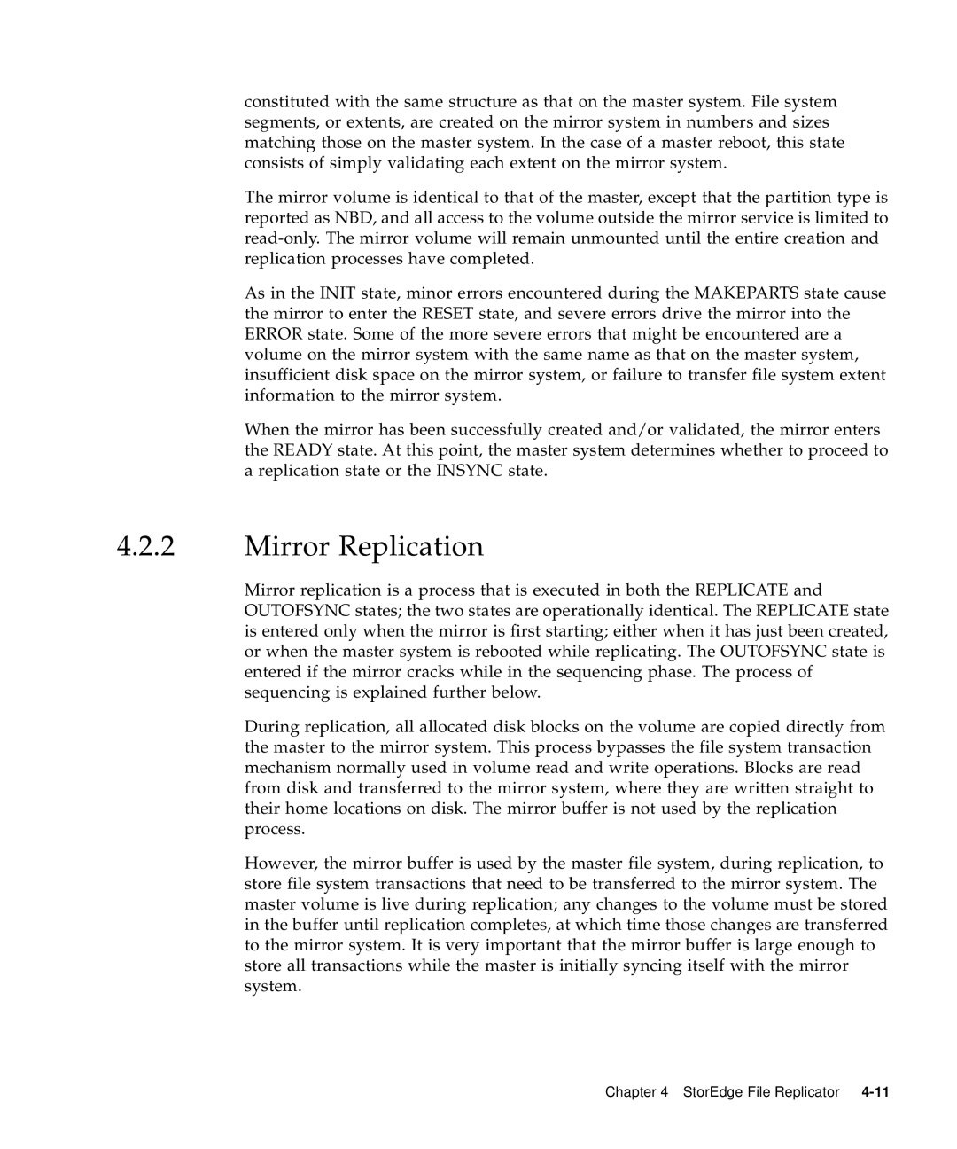 Sun Microsystems 5310 NAS manual Mirror Replication 