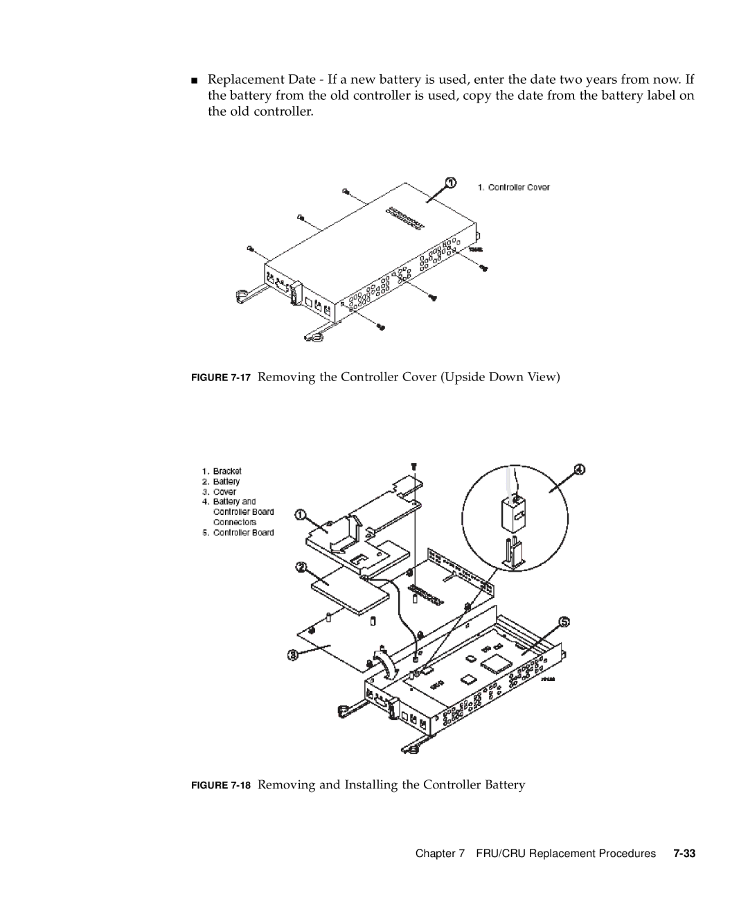 Sun Microsystems 5310 NAS manual 17Removing the Controller Cover Upside Down View 