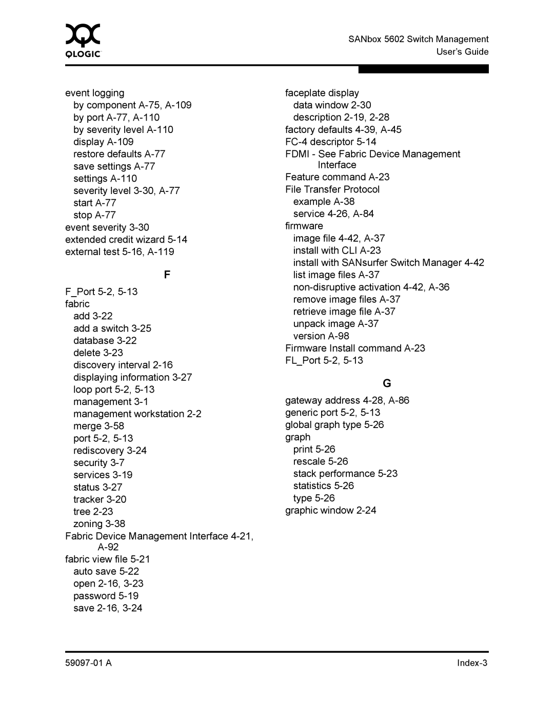 Sun Microsystems 5602 manual a Index-3 