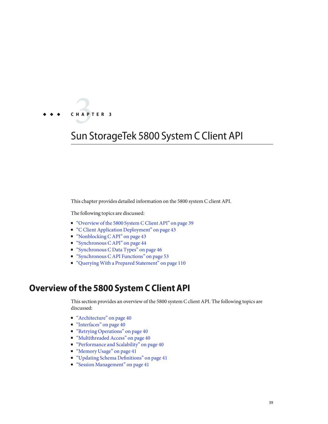 Sun Microsystems manual Sun StorageTek 5800 System C Client API, Overview of the 5800 System C Client API 