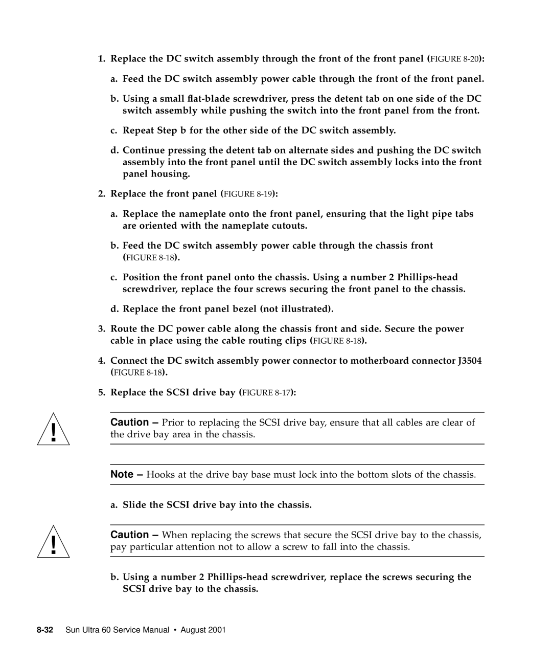 Sun Microsystems 60 service manual 