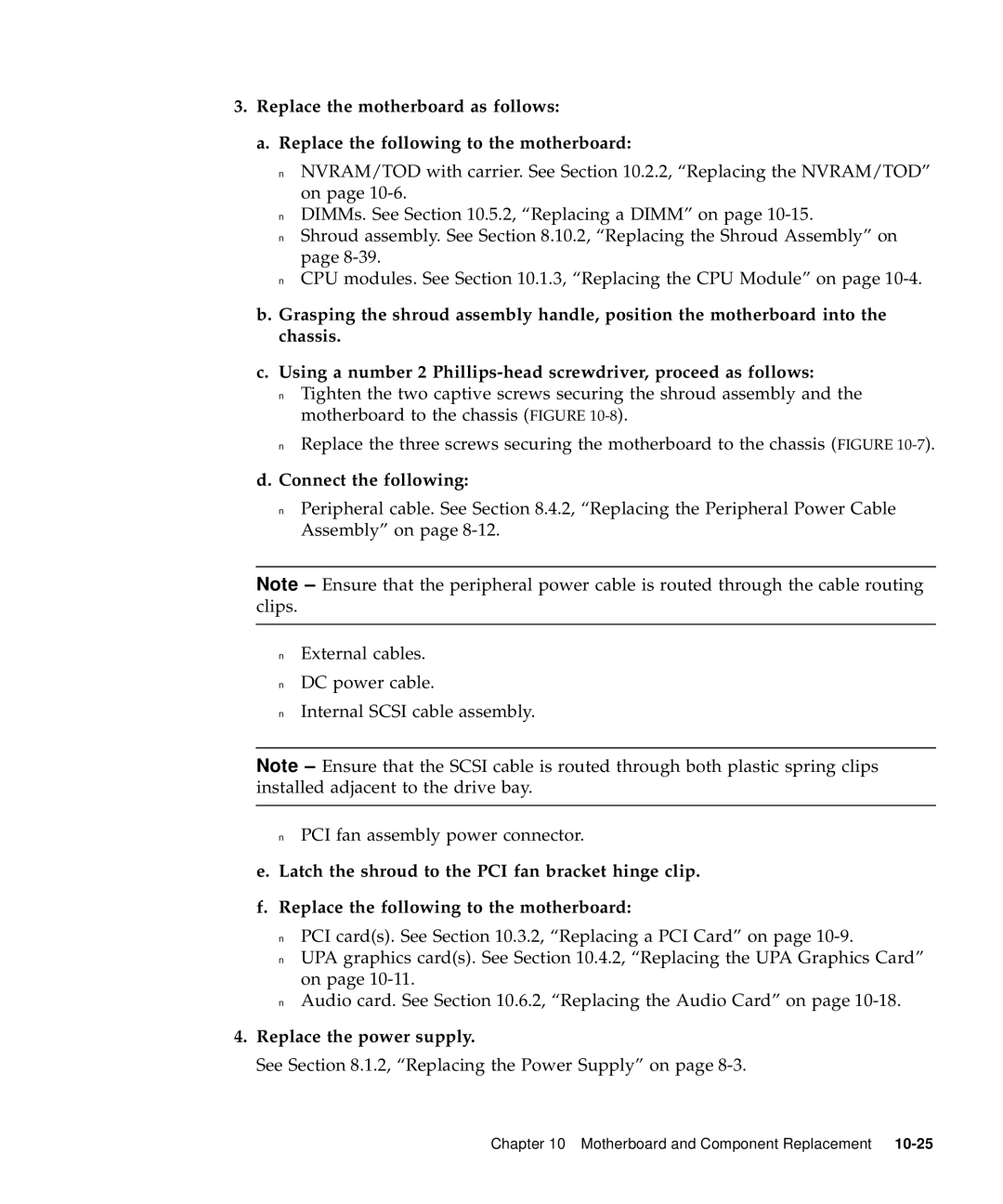 Sun Microsystems 60 service manual Connect the following 