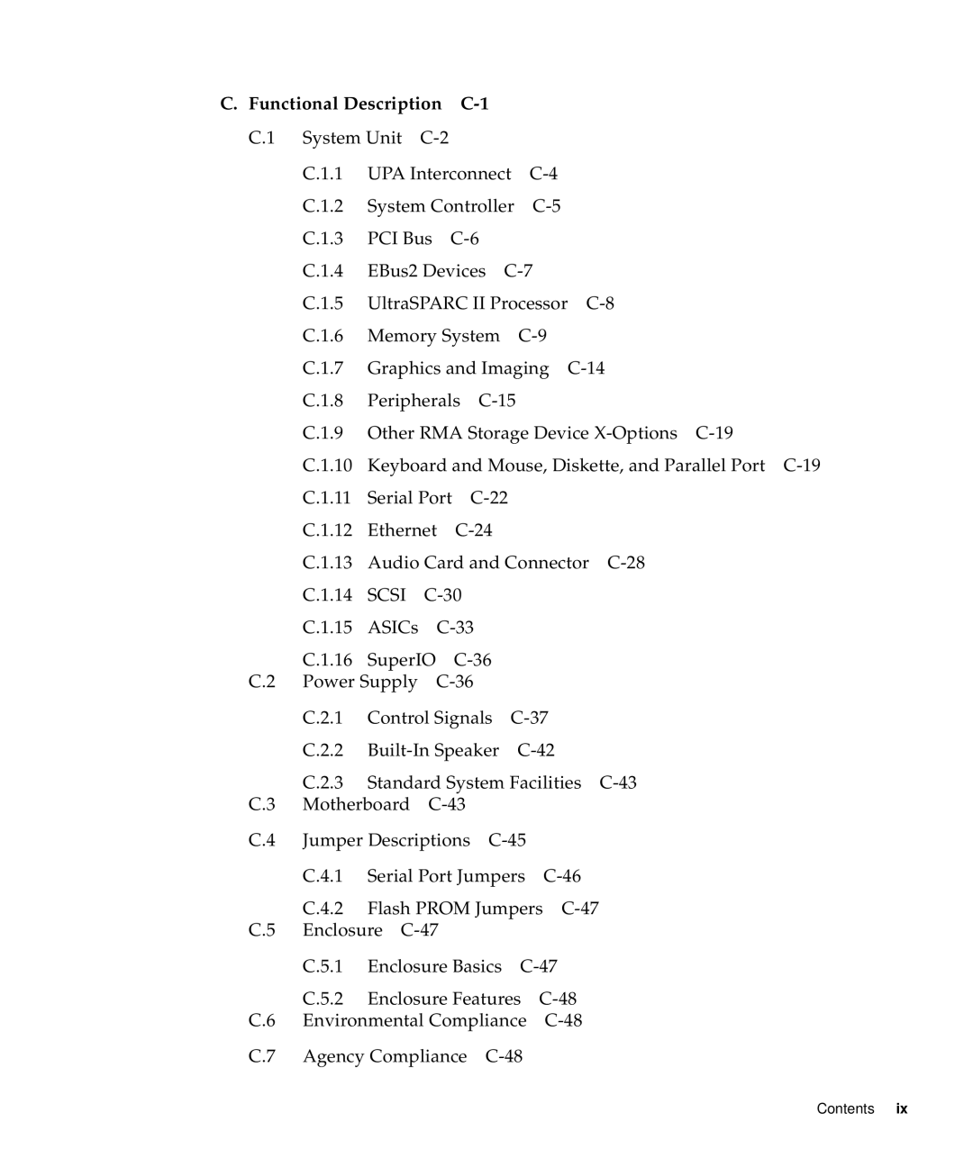 Sun Microsystems 60 service manual Functional Description 