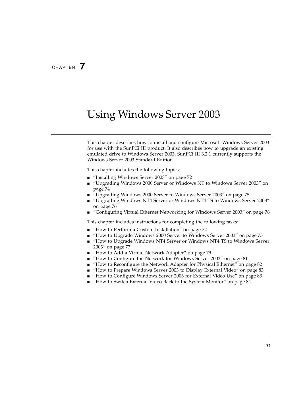 Sun Microsystems 817-3630-11 manual Using Windows Server 