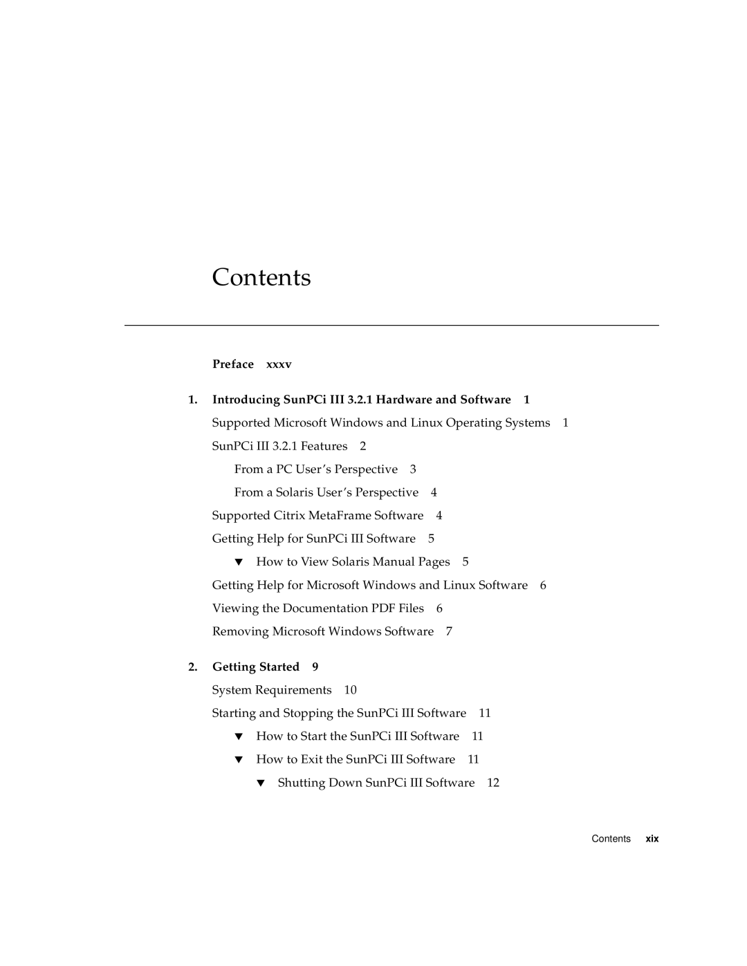 Sun Microsystems 817-3630-11 manual Contents 