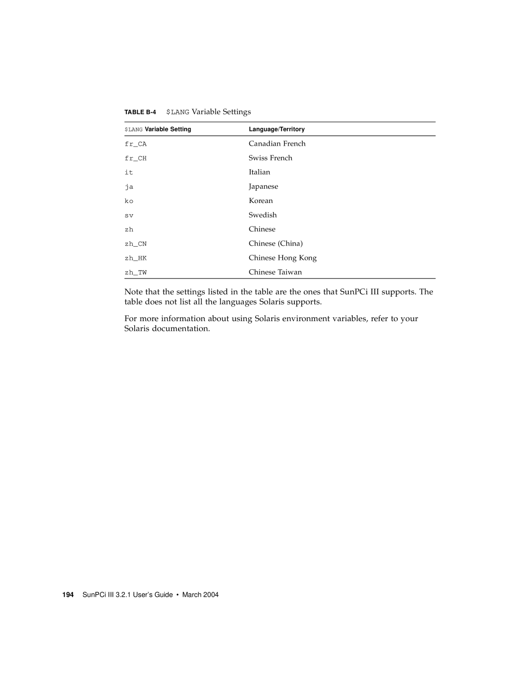 Sun Microsystems 817-3630-11 manual Chinese China 