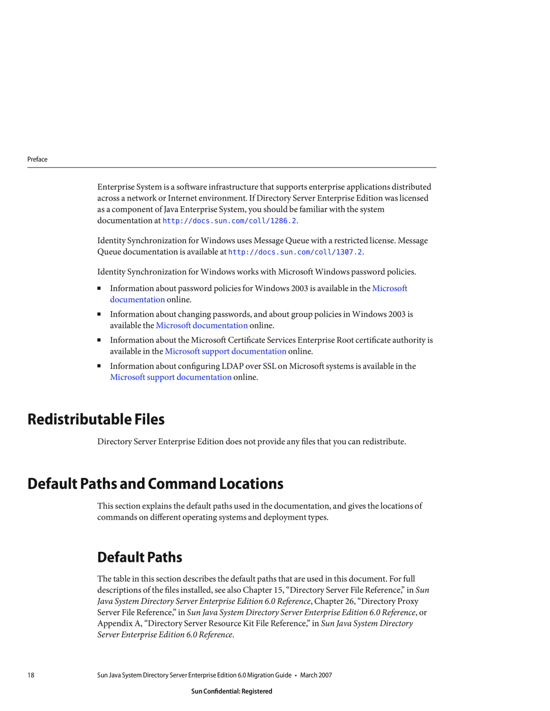 Sun Microsystems 8190994 manual Redistributable Files, Default Paths and Command Locations 